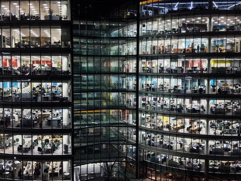 Modern corporate building representing Edinburgh SEO